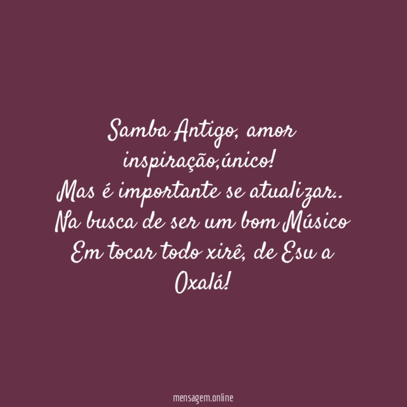 Samba Antigo