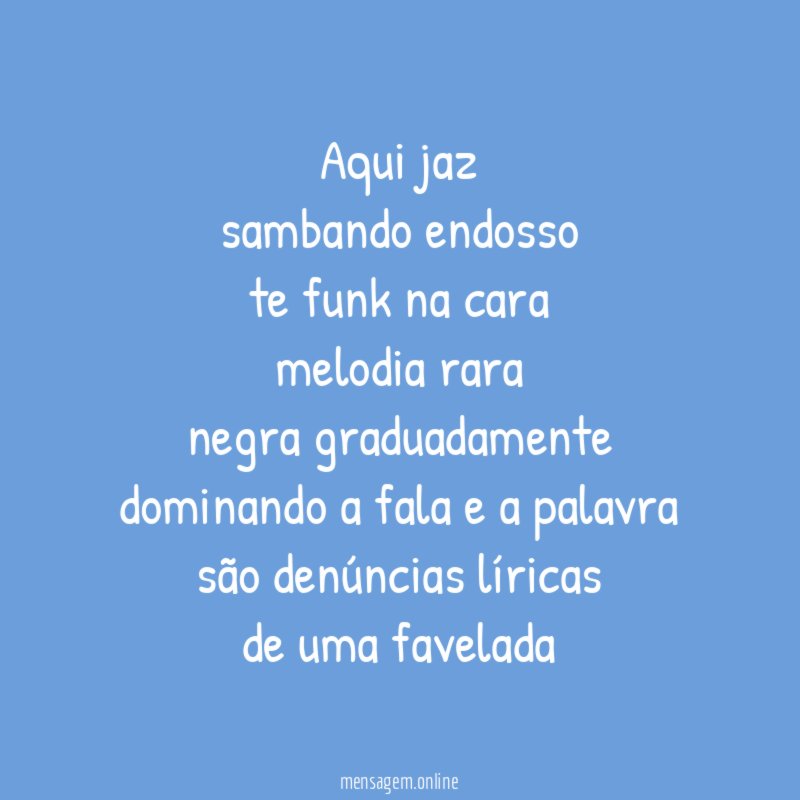 aqui jaz sambando endosso te funk na cara melodia rara negra