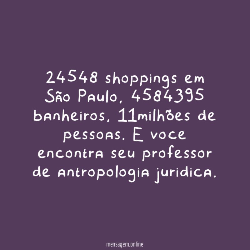 24548 shoppings em São Paulo