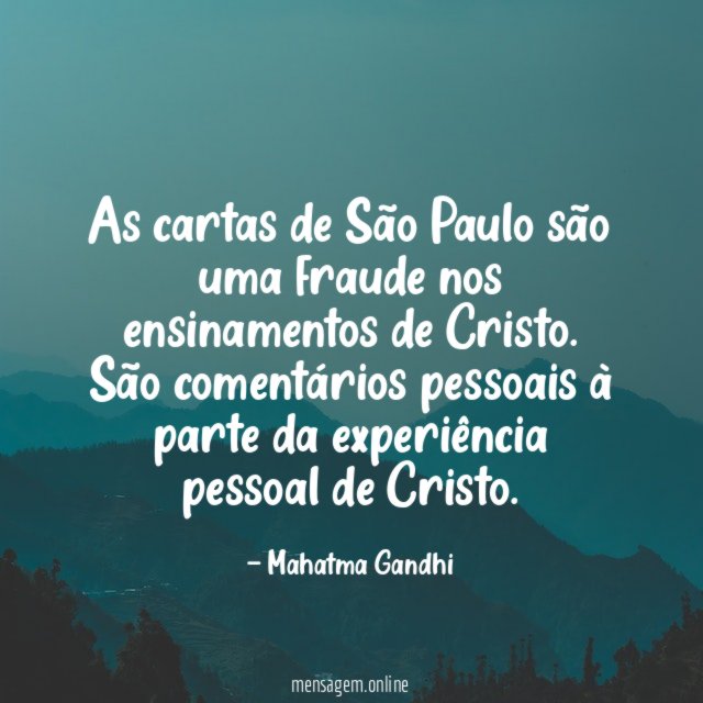 As cartas de São Paulo são uma fraude
