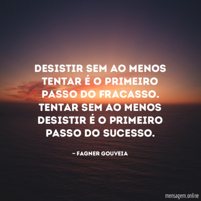 Fracasso e sucesso