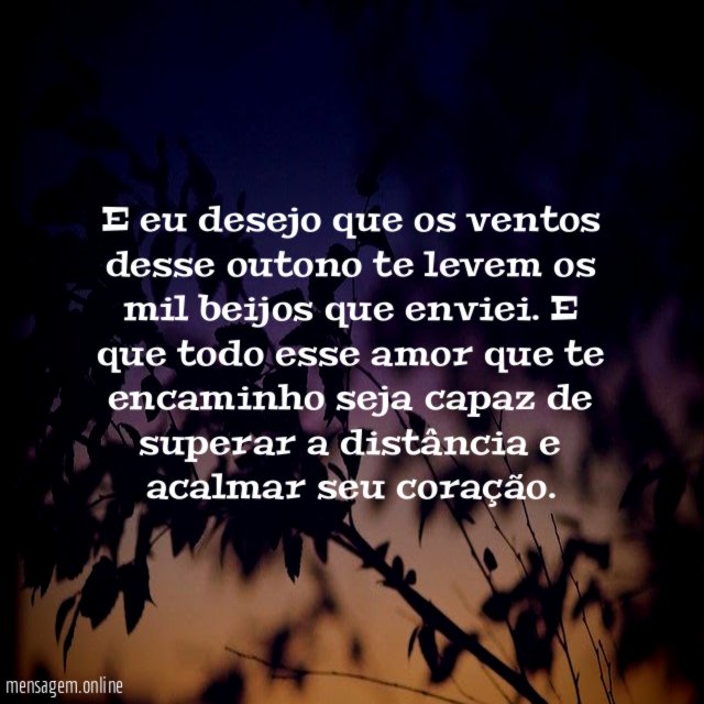 Do outro lado está você