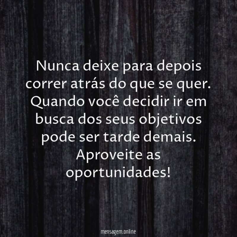 Oportunidades