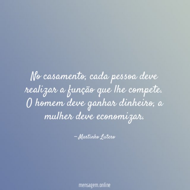 No casamento