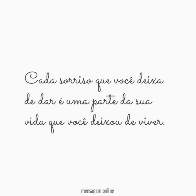 Sorrisos perdidos