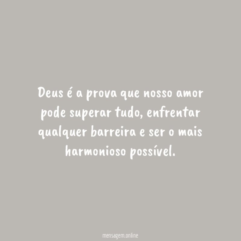 Acima de qualquer barreira
