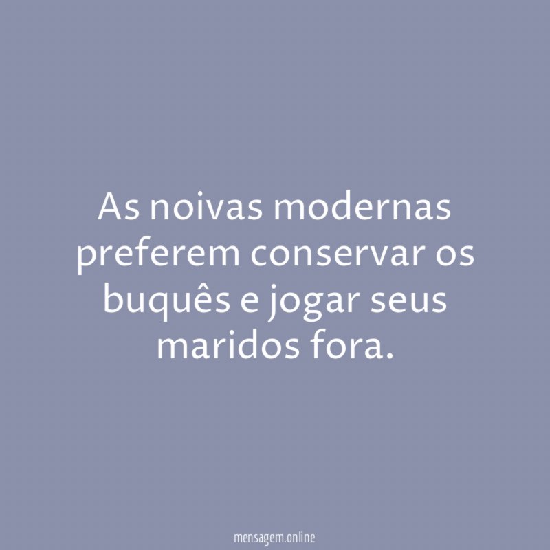 As noivas modernas preferem conservar os buquês
