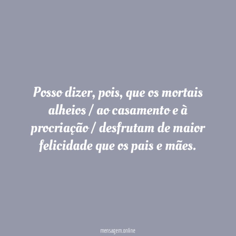 Posso dizer