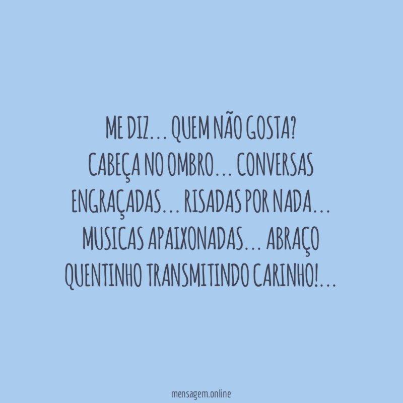 Me diz