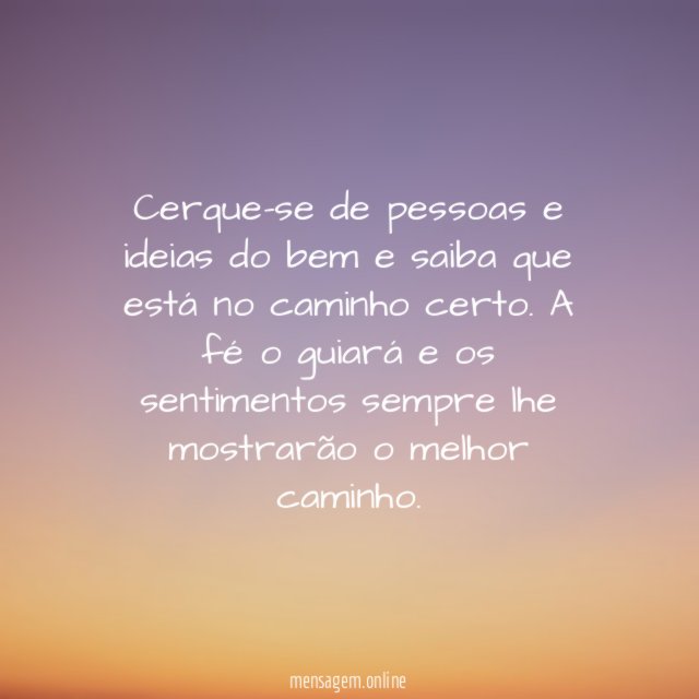 Caminho do bem