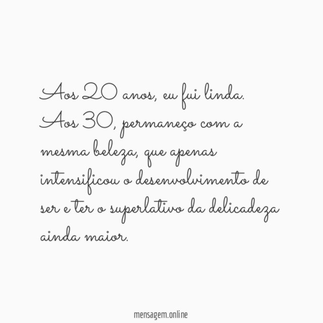 Sempre bela