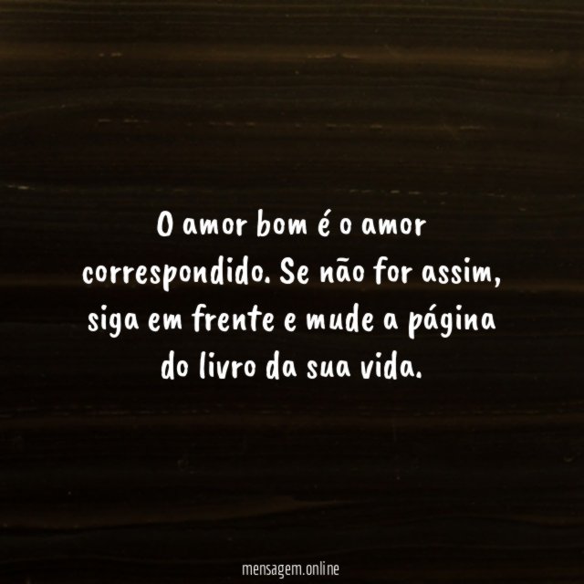 Mude a página