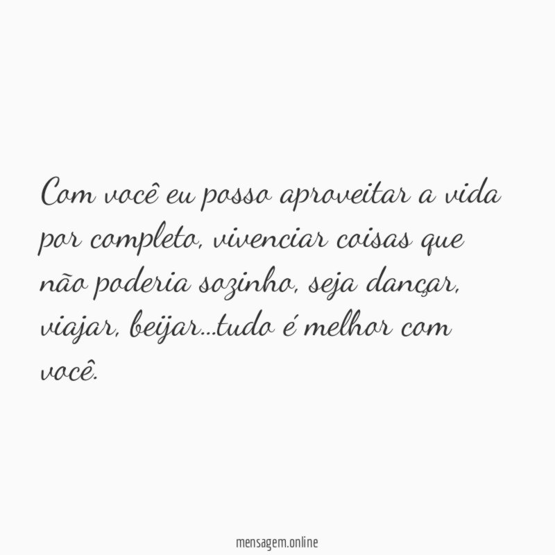 Melhor com você