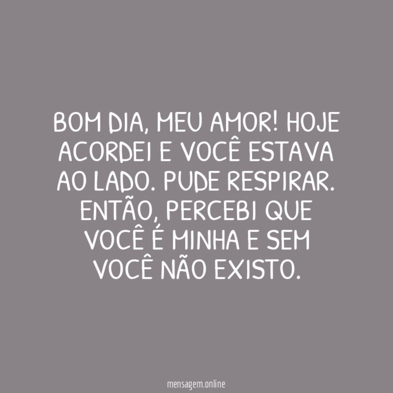 Você é o ar que respiro