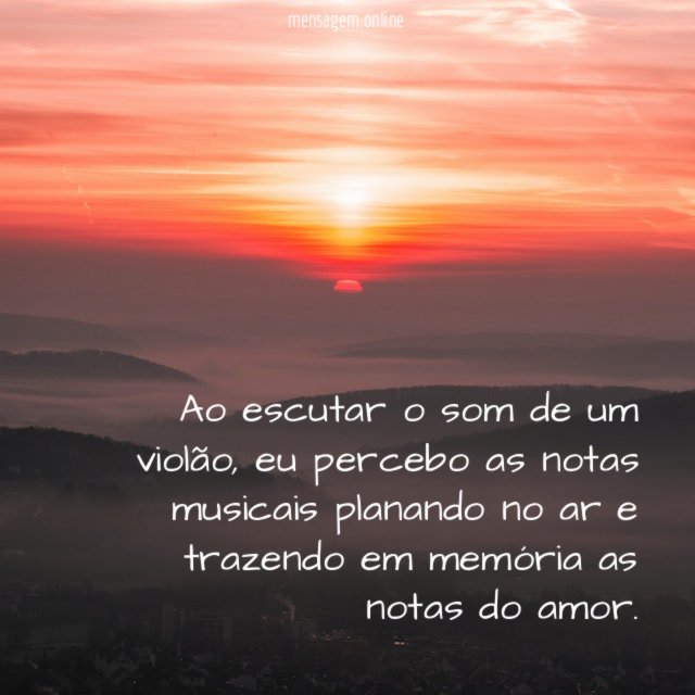 Notas do amor