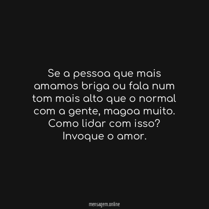 Chame o amor