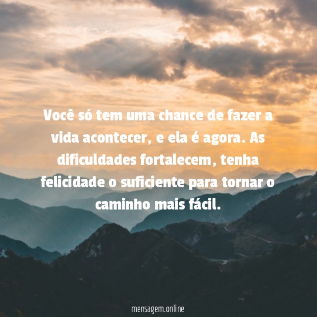 Faça todas as oportunidades valerem a pena
