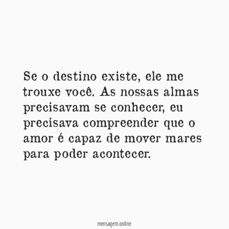 O amor é capaz