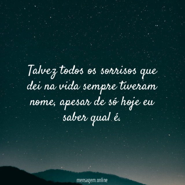 Sorriso tem nome