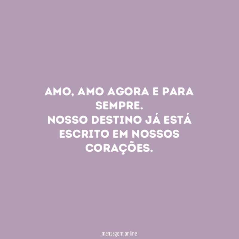 Já está traçado
