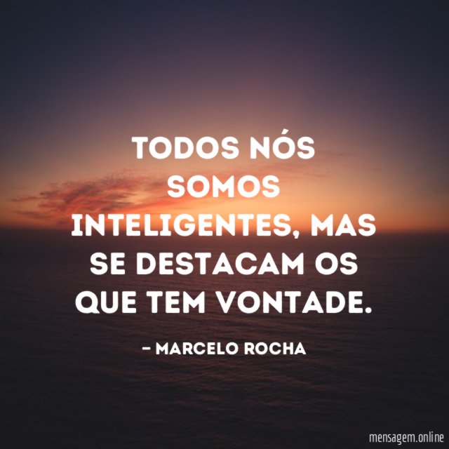 Todos nós somos inteligentes
