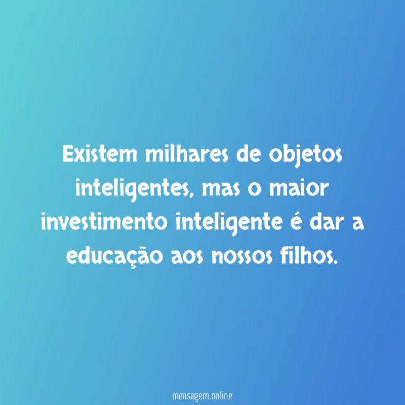 Existem milhares de objetos inteligentes