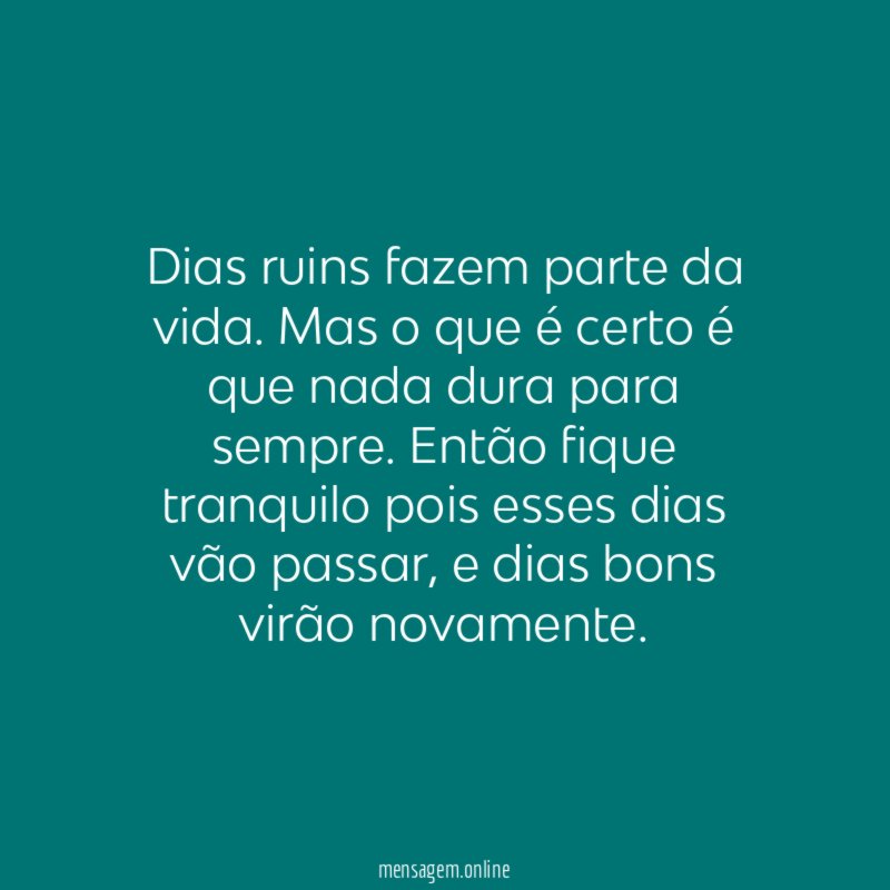 Tudo muda