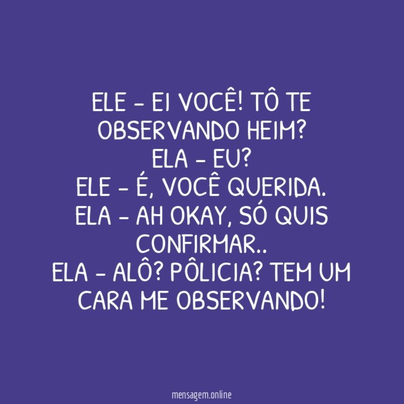 Ele - Ei você