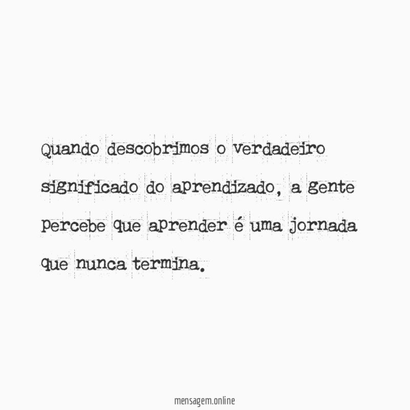 Aprendizado