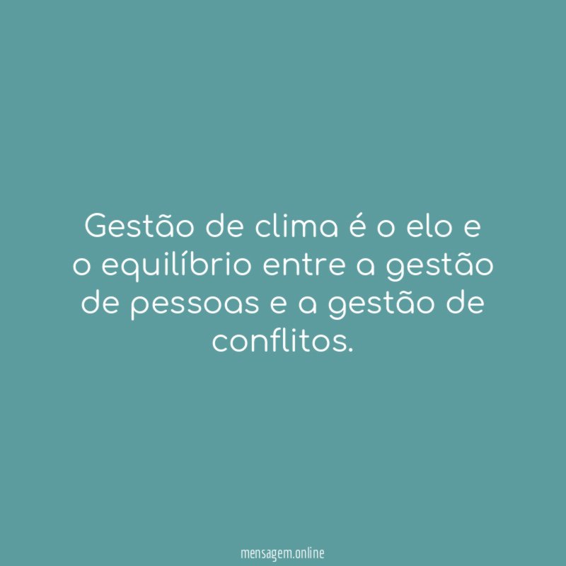 Pessoas e conflitos