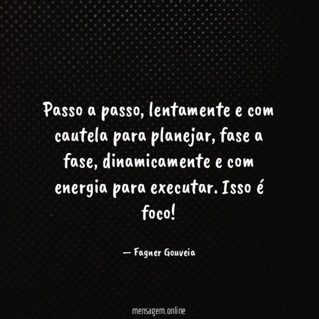 Passo a passo