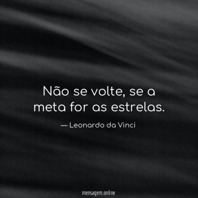 Não se volte