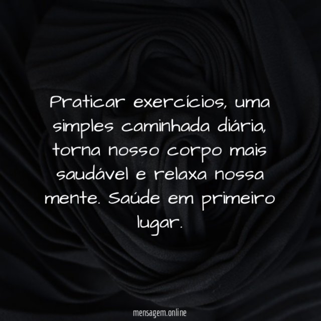 Praticar exercícios físicos