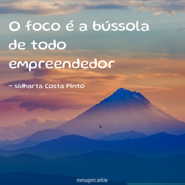 O foco é a bússola de todo empreendedor