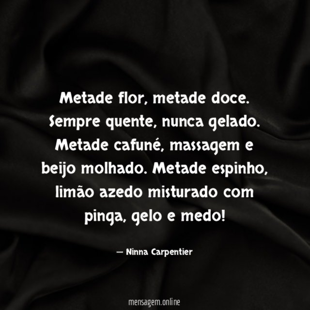 Metade flor