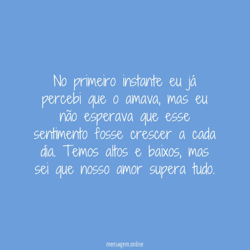 Nosso amor