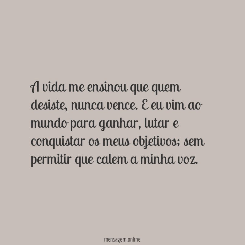 Sem me calar