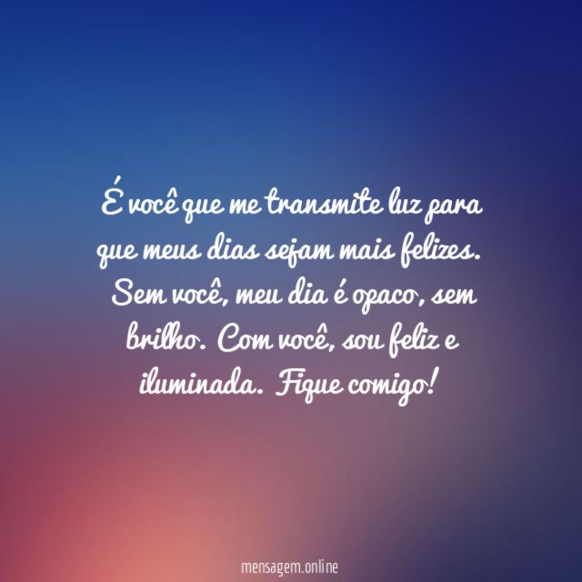 Nunca me deixe