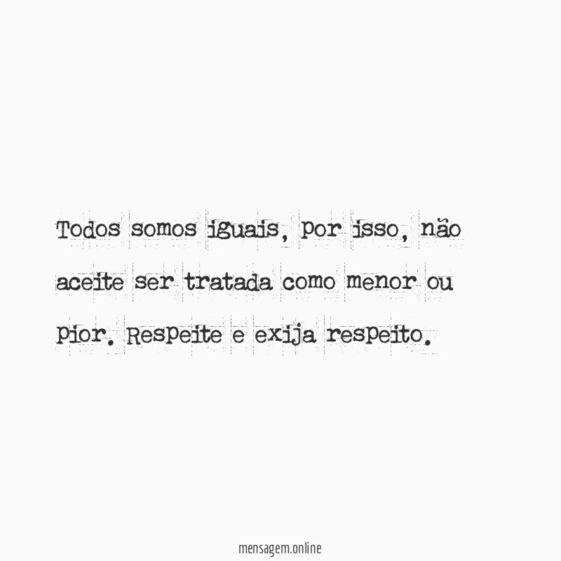 TRATAMENTO