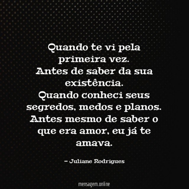 Sempre te amei
