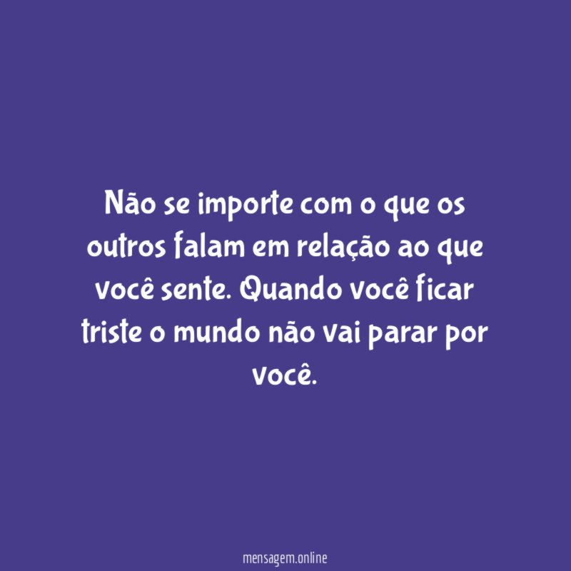 Não olhe para o lado