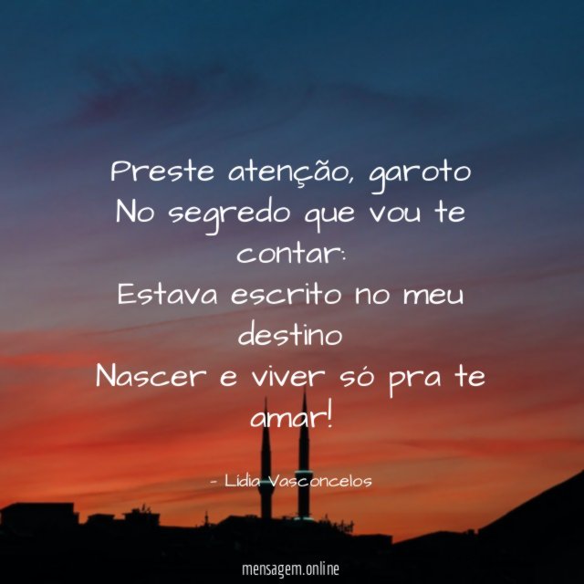 Só pra te amar