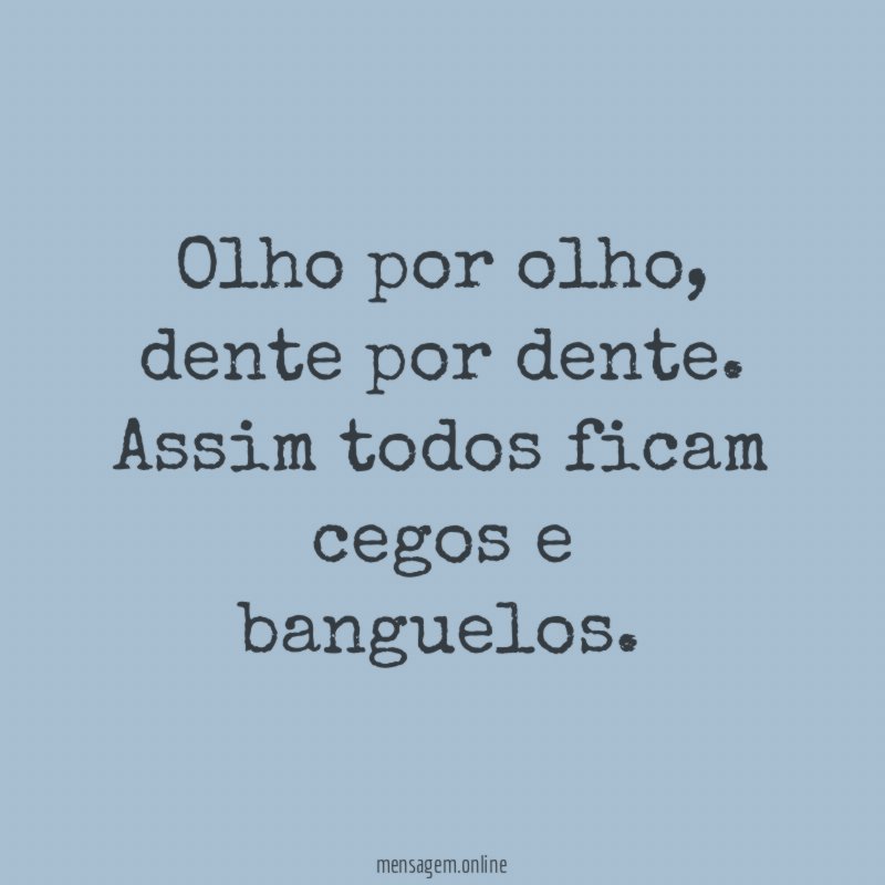 Olho por olho