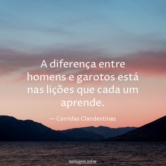 Homens e garotos