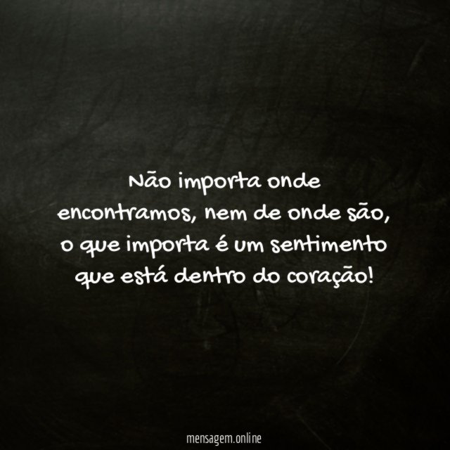 Sentimento do coração