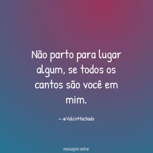 Você