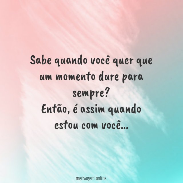 Quando estou com você