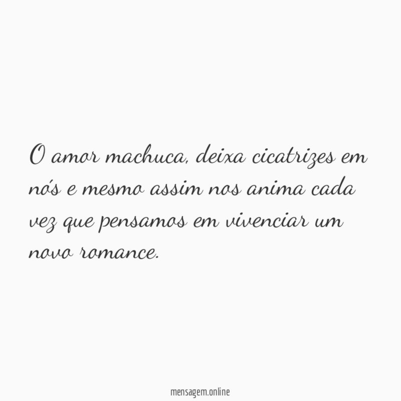 Um novo romance