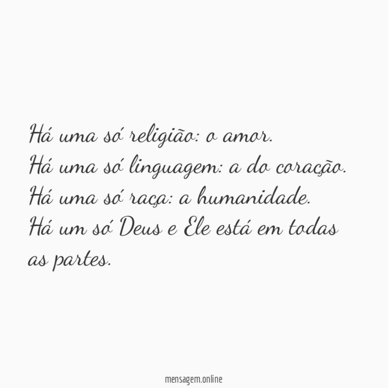 Um Só Amor