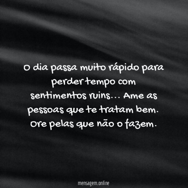 Sem pensamentos ruins